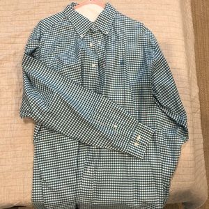 Large brooks brothers button down